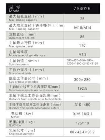 ZS4025鉆攻兩用機