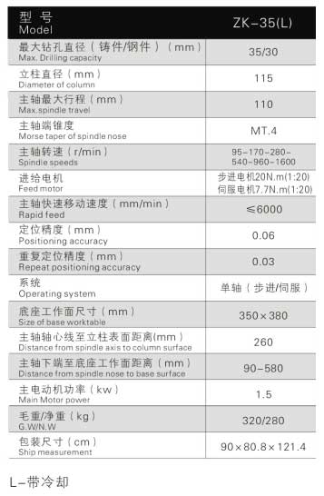 ZK-35(L)數(shù)控鉆床